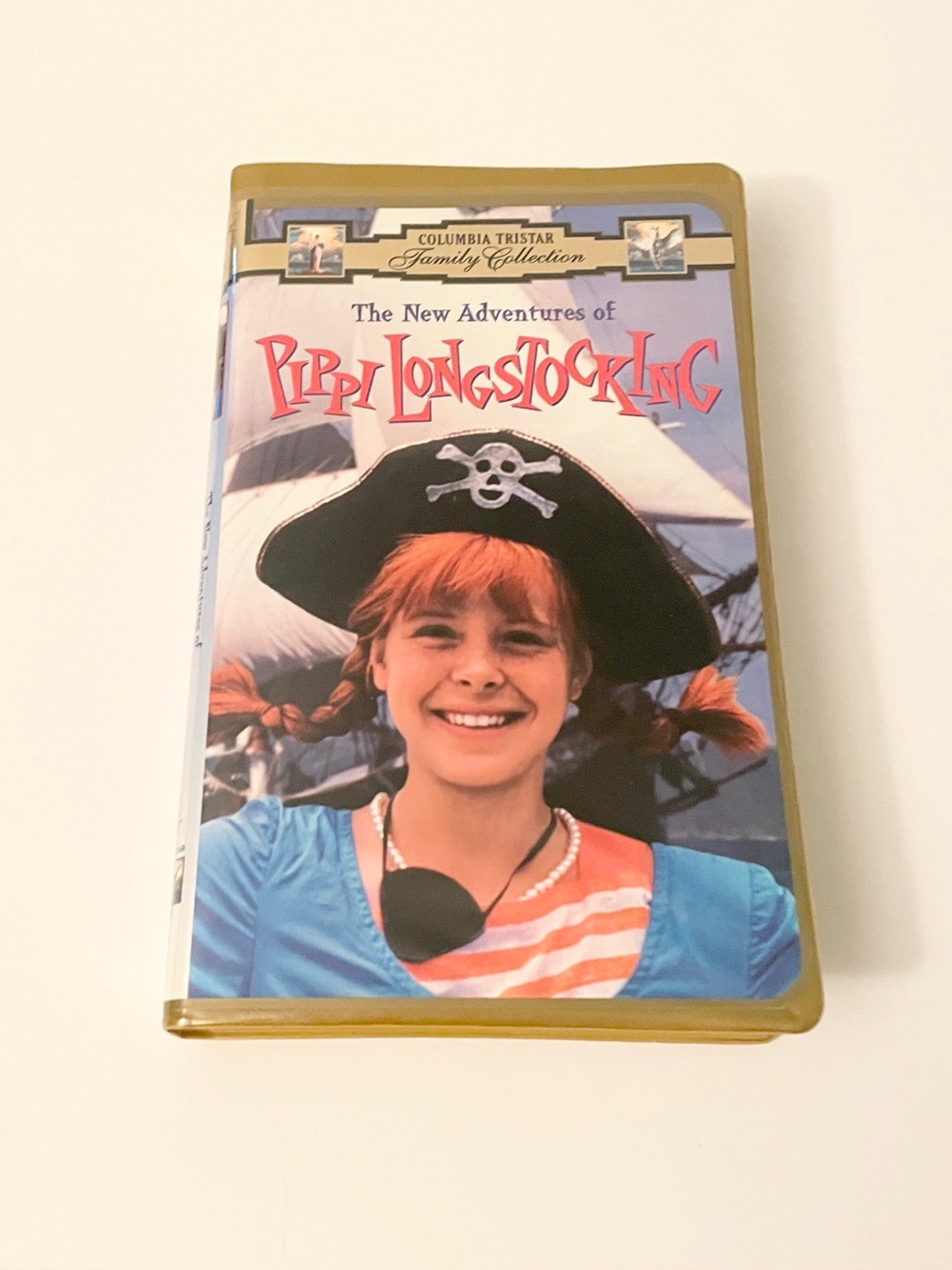 VTG The New Adventures of Pippi Longstocking VHS Clamshell 1988 Columbia TriStar
